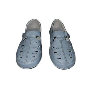Propet Light Blue Women's Clover Loafer Flat Sz‎ 7.5 Xtra Wide